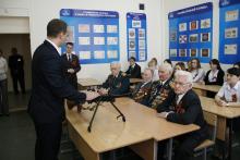 Открытие музея оружия в МОСИ при участии ветеранов