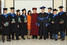 Вручение дипломов MBA в МОСИ