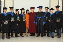 Церемония вручения дипломов MBA в МОСИ